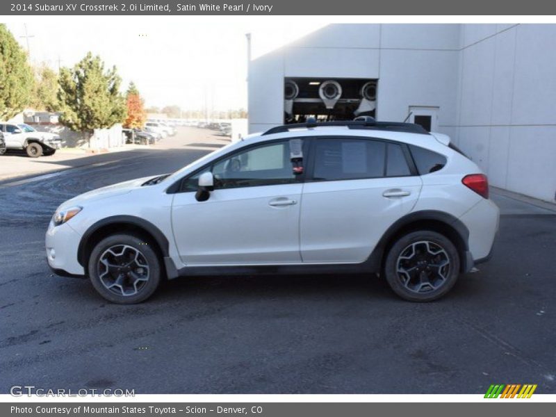 Satin White Pearl / Ivory 2014 Subaru XV Crosstrek 2.0i Limited