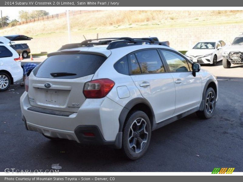 Satin White Pearl / Ivory 2014 Subaru XV Crosstrek 2.0i Limited