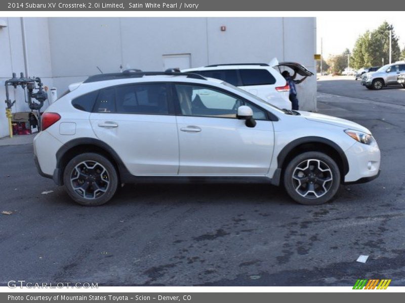 Satin White Pearl / Ivory 2014 Subaru XV Crosstrek 2.0i Limited