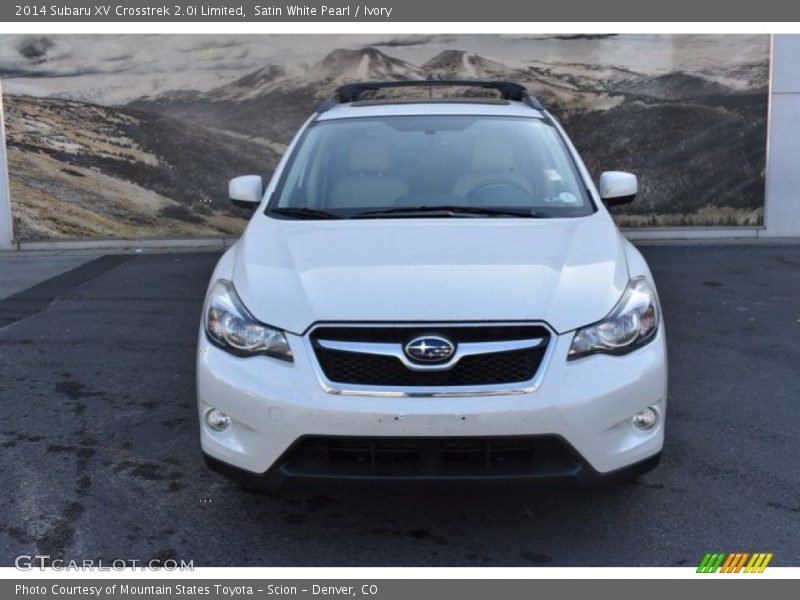 Satin White Pearl / Ivory 2014 Subaru XV Crosstrek 2.0i Limited