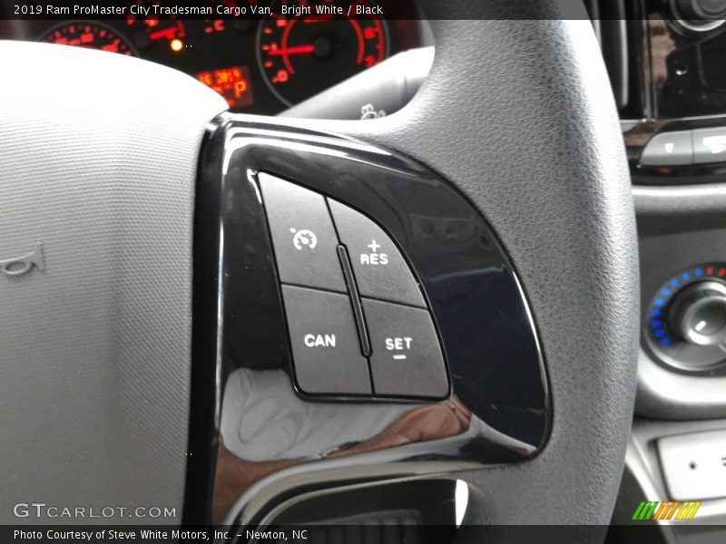 Bright White / Black 2019 Ram ProMaster City Tradesman Cargo Van