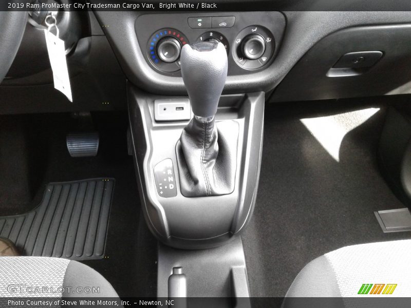 Bright White / Black 2019 Ram ProMaster City Tradesman Cargo Van