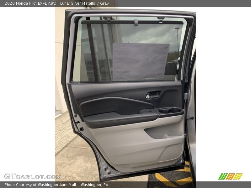 Lunar Silver Metallic / Gray 2020 Honda Pilot EX-L AWD