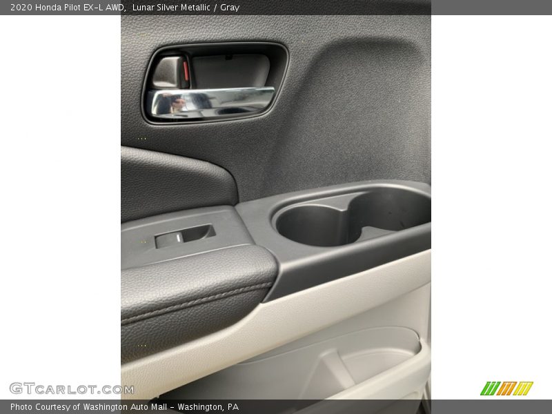 Lunar Silver Metallic / Gray 2020 Honda Pilot EX-L AWD