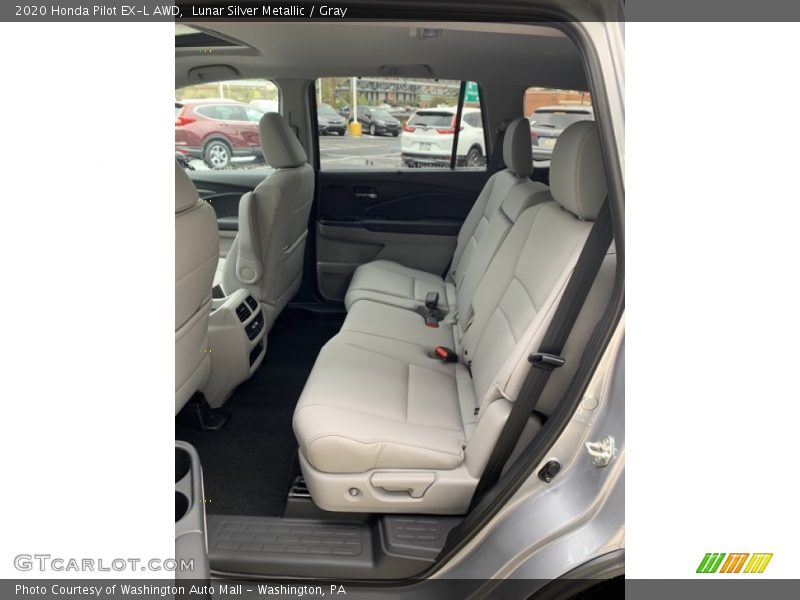 Lunar Silver Metallic / Gray 2020 Honda Pilot EX-L AWD