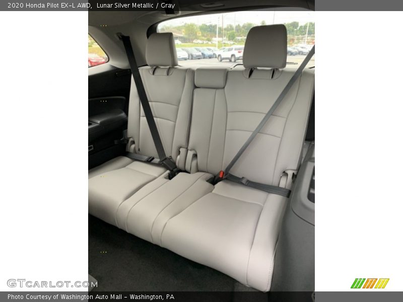 Lunar Silver Metallic / Gray 2020 Honda Pilot EX-L AWD