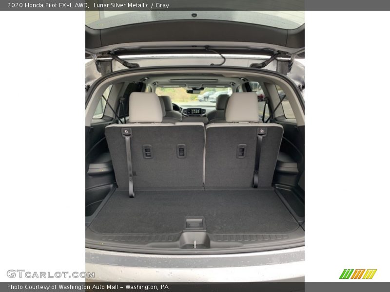 Lunar Silver Metallic / Gray 2020 Honda Pilot EX-L AWD
