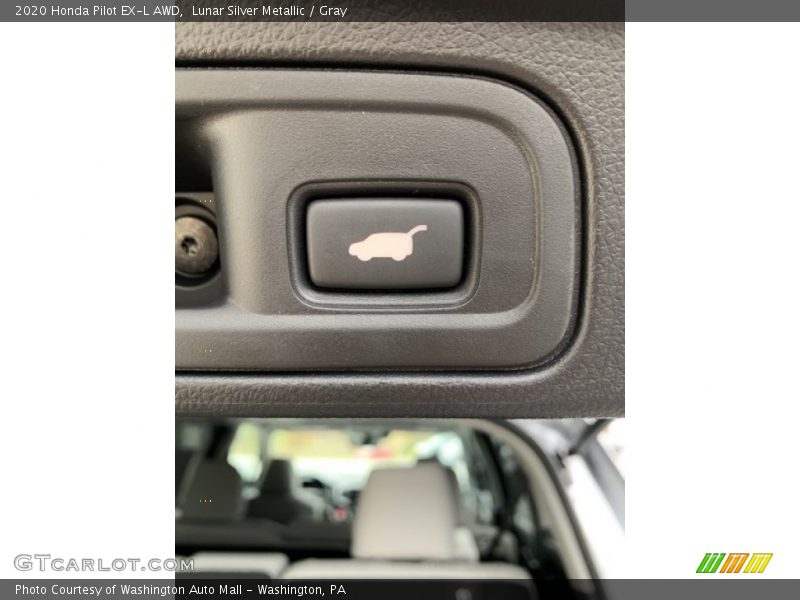 Lunar Silver Metallic / Gray 2020 Honda Pilot EX-L AWD