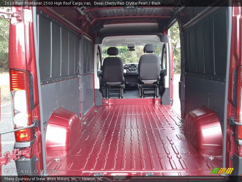 Deep Cherry Red Crystal Pearl / Black 2019 Ram ProMaster 2500 High Roof Cargo Van