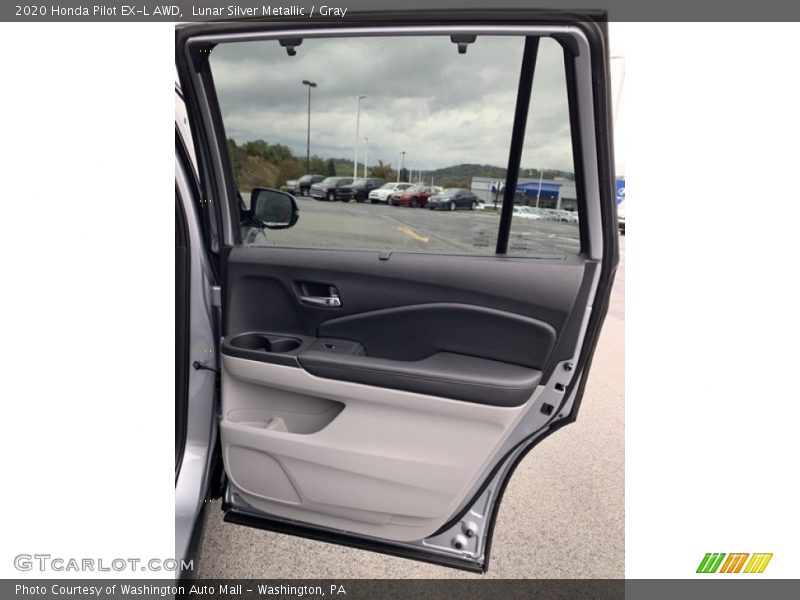 Lunar Silver Metallic / Gray 2020 Honda Pilot EX-L AWD