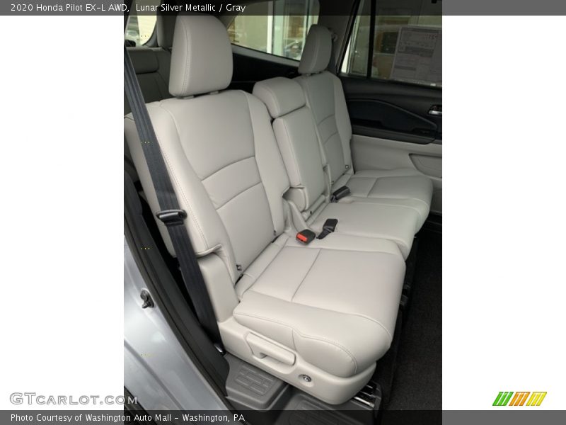 Lunar Silver Metallic / Gray 2020 Honda Pilot EX-L AWD