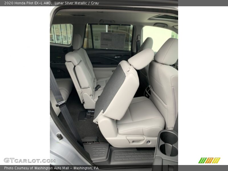 Lunar Silver Metallic / Gray 2020 Honda Pilot EX-L AWD