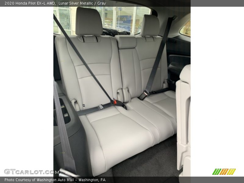 Lunar Silver Metallic / Gray 2020 Honda Pilot EX-L AWD