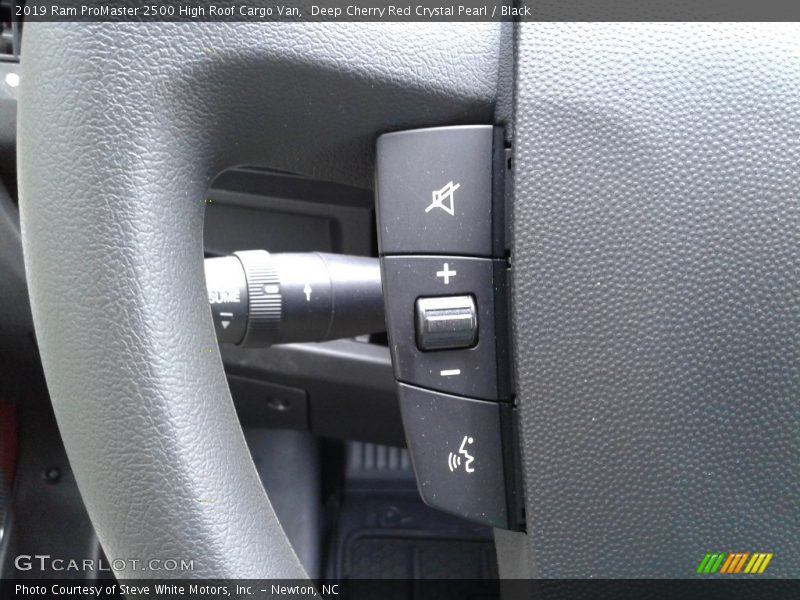 Deep Cherry Red Crystal Pearl / Black 2019 Ram ProMaster 2500 High Roof Cargo Van