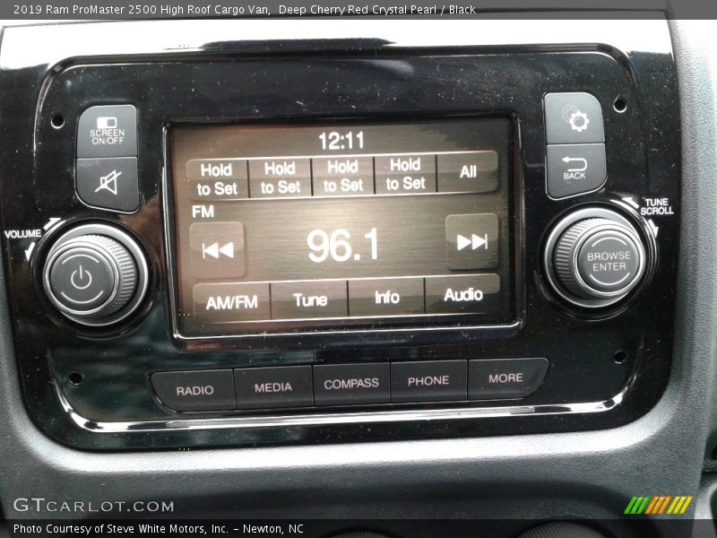 Deep Cherry Red Crystal Pearl / Black 2019 Ram ProMaster 2500 High Roof Cargo Van