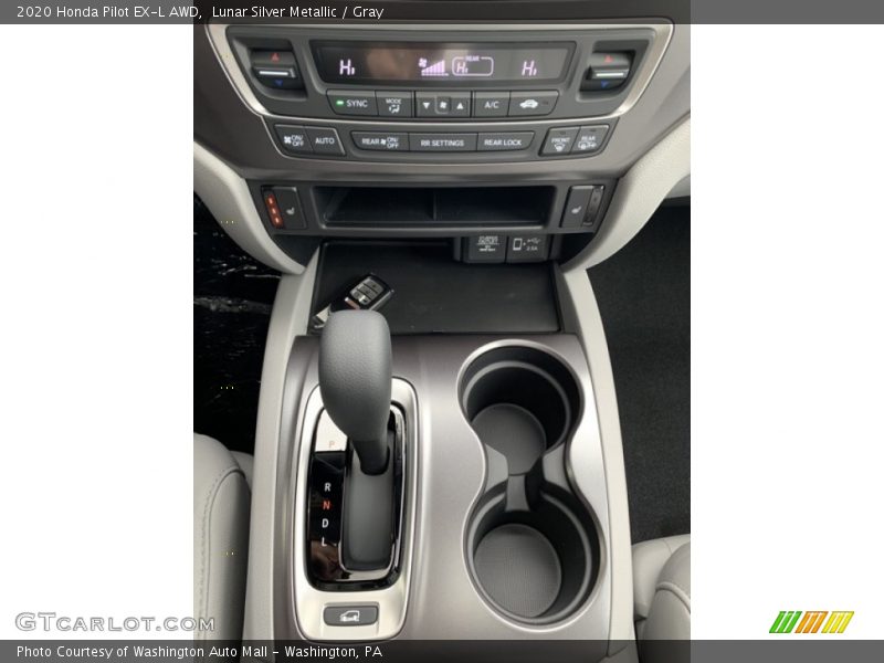 Lunar Silver Metallic / Gray 2020 Honda Pilot EX-L AWD