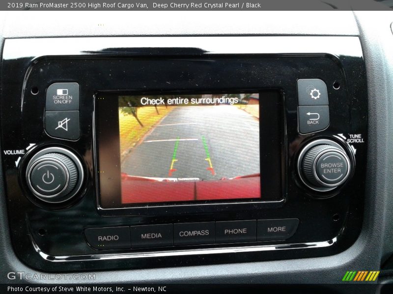 Deep Cherry Red Crystal Pearl / Black 2019 Ram ProMaster 2500 High Roof Cargo Van