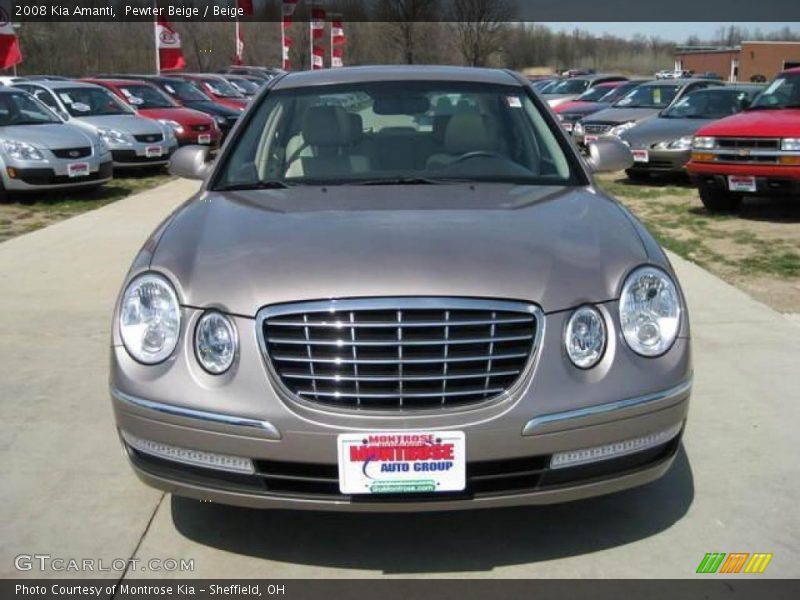 Pewter Beige / Beige 2008 Kia Amanti
