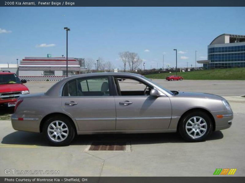 Pewter Beige / Beige 2008 Kia Amanti
