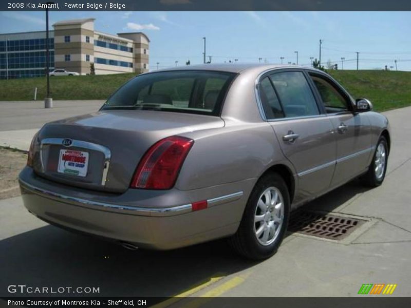 Pewter Beige / Beige 2008 Kia Amanti