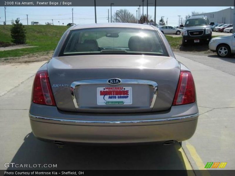 Pewter Beige / Beige 2008 Kia Amanti
