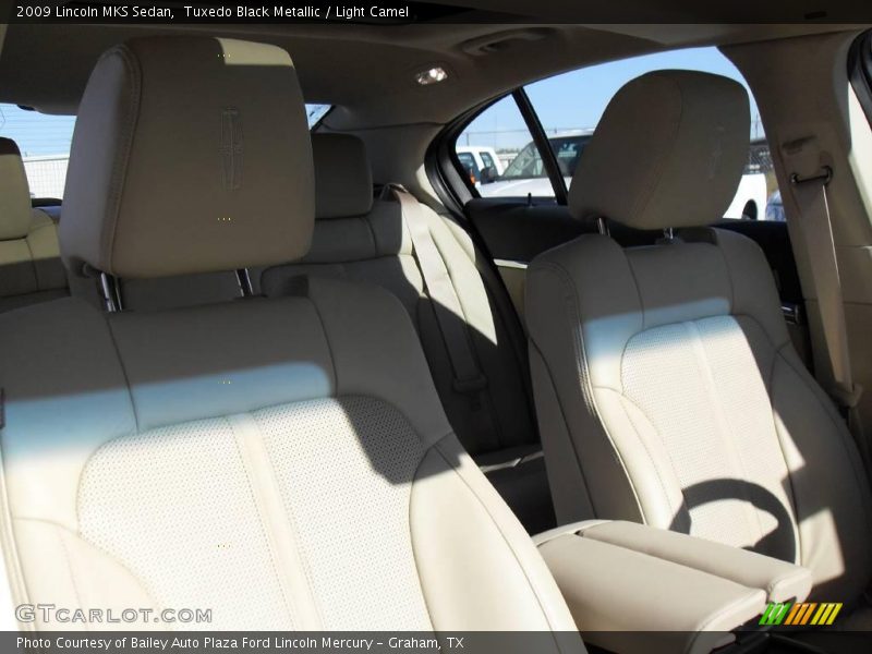 Tuxedo Black Metallic / Light Camel 2009 Lincoln MKS Sedan