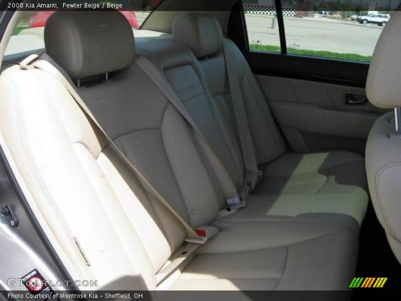 Pewter Beige / Beige 2008 Kia Amanti