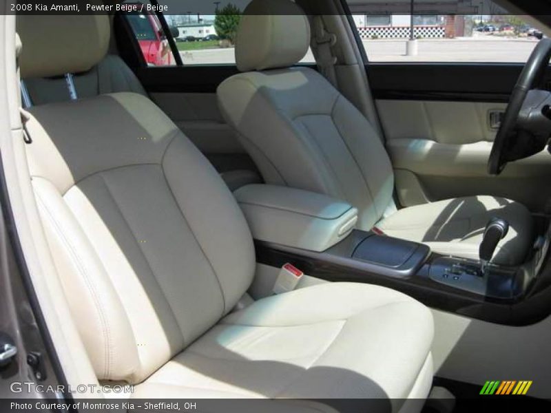 Pewter Beige / Beige 2008 Kia Amanti