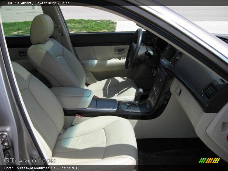 Pewter Beige / Beige 2008 Kia Amanti