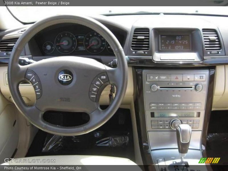 Pewter Beige / Beige 2008 Kia Amanti