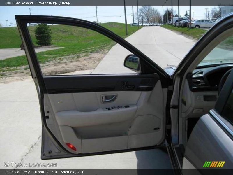 Pewter Beige / Beige 2008 Kia Amanti