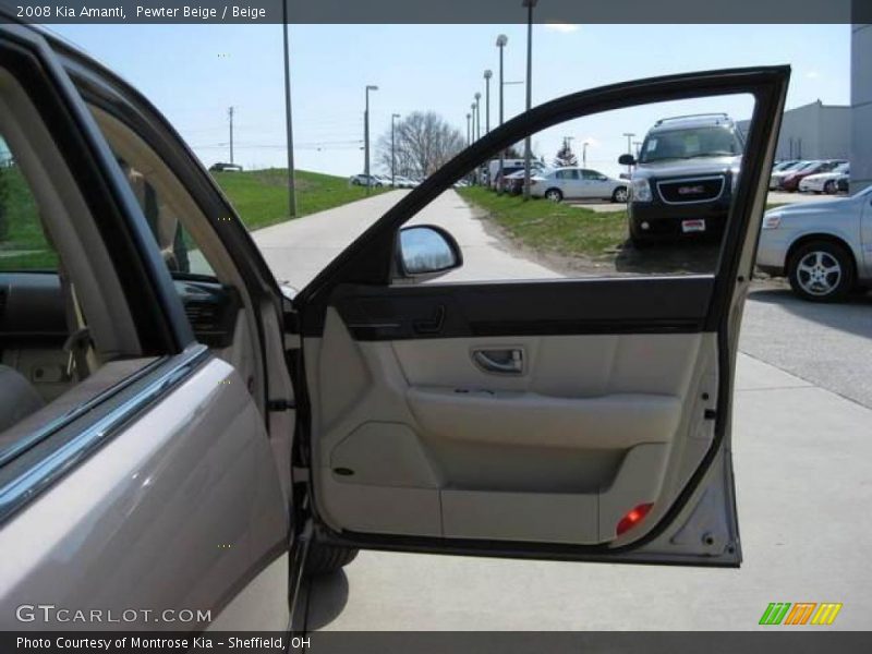 Pewter Beige / Beige 2008 Kia Amanti