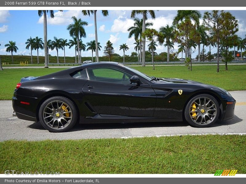  2008 599 GTB Fiorano F1 Black