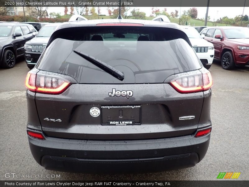 Granite Crystal Metallic / Black 2020 Jeep Cherokee Latitude Plus 4x4