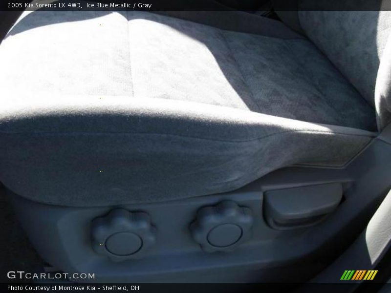 Ice Blue Metallic / Gray 2005 Kia Sorento LX 4WD