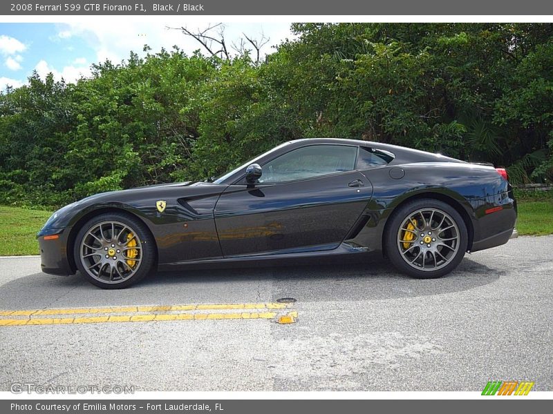  2008 599 GTB Fiorano F1 Black