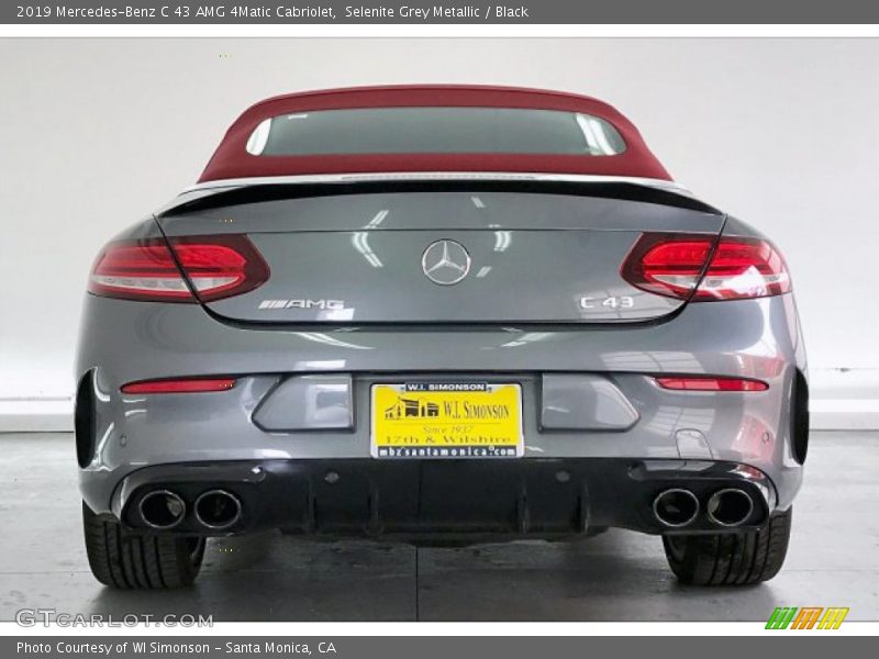 Selenite Grey Metallic / Black 2019 Mercedes-Benz C 43 AMG 4Matic Cabriolet