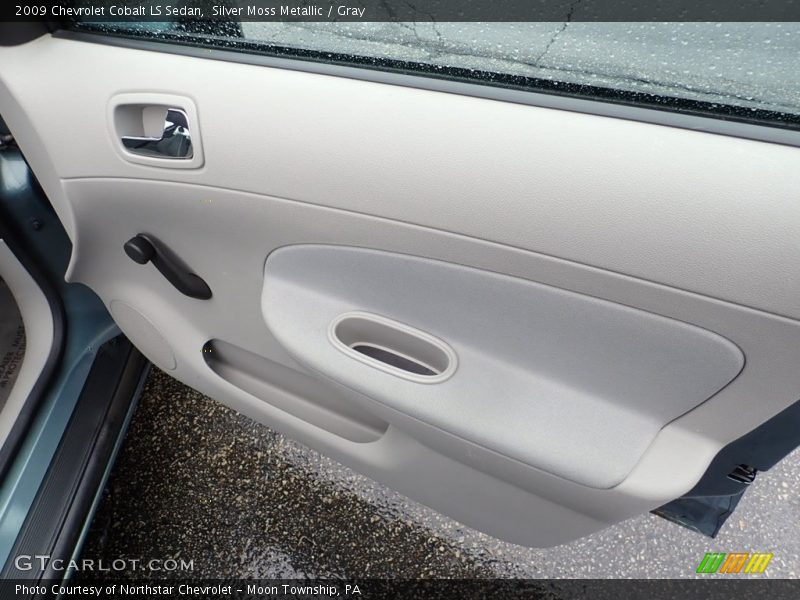 Silver Moss Metallic / Gray 2009 Chevrolet Cobalt LS Sedan