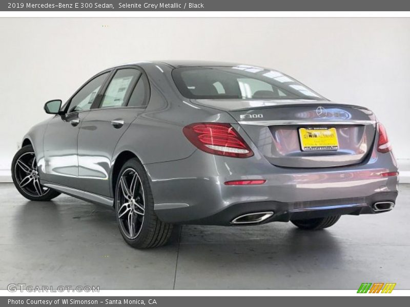 Selenite Grey Metallic / Black 2019 Mercedes-Benz E 300 Sedan