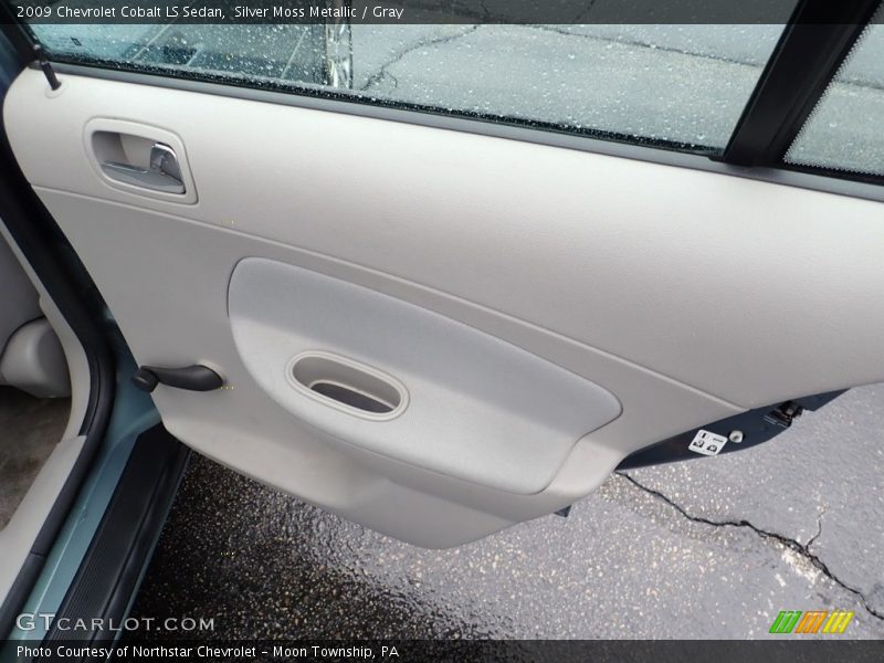Silver Moss Metallic / Gray 2009 Chevrolet Cobalt LS Sedan