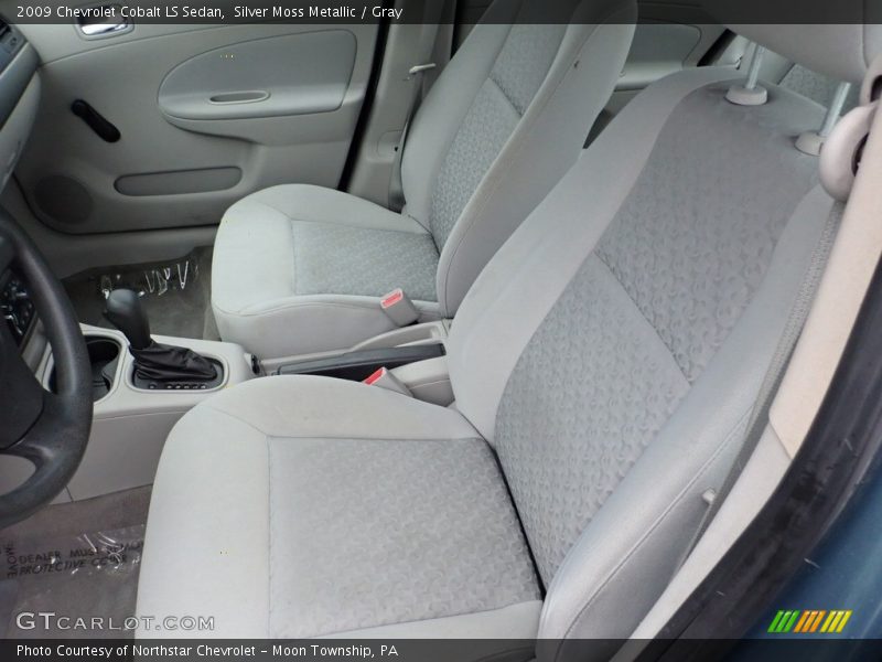 Silver Moss Metallic / Gray 2009 Chevrolet Cobalt LS Sedan