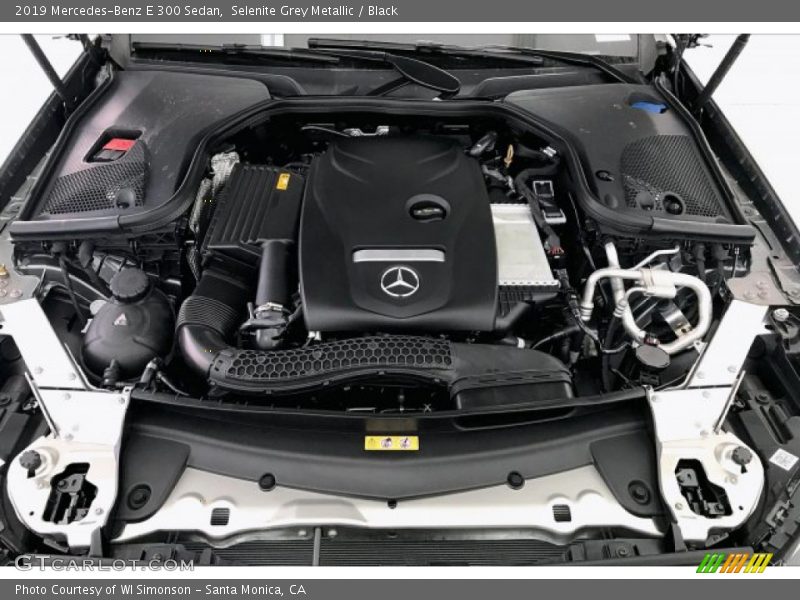 Selenite Grey Metallic / Black 2019 Mercedes-Benz E 300 Sedan