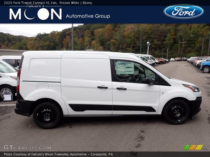 Frozen White / Ebony 2020 Ford Transit Connect XL Van