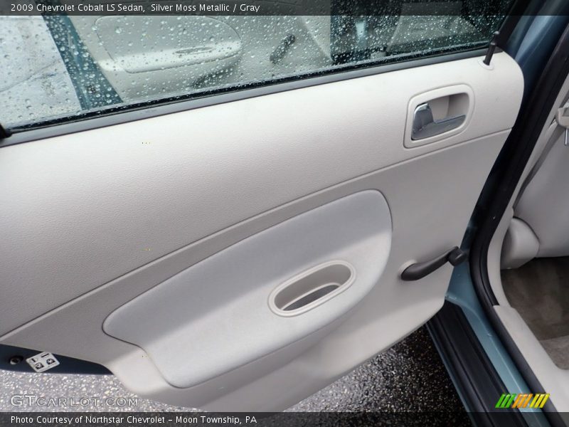 Silver Moss Metallic / Gray 2009 Chevrolet Cobalt LS Sedan