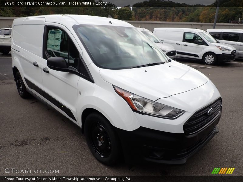 Frozen White / Ebony 2020 Ford Transit Connect XL Van