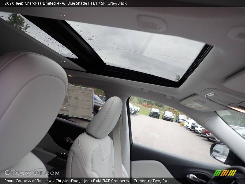 Blue Shade Pearl / Ski Gray/Black 2020 Jeep Cherokee Limited 4x4