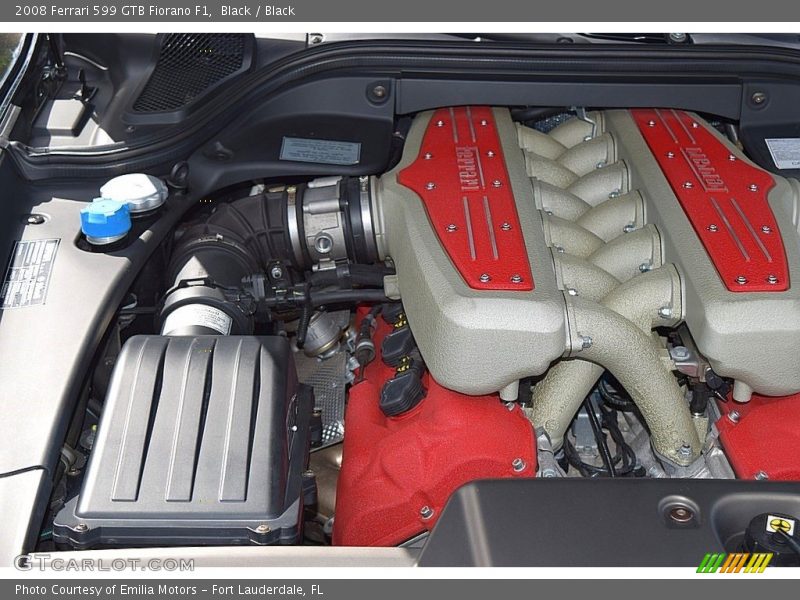  2008 599 GTB Fiorano F1 Engine - 6.0 Liter DOHC 48-Valve VVT V12