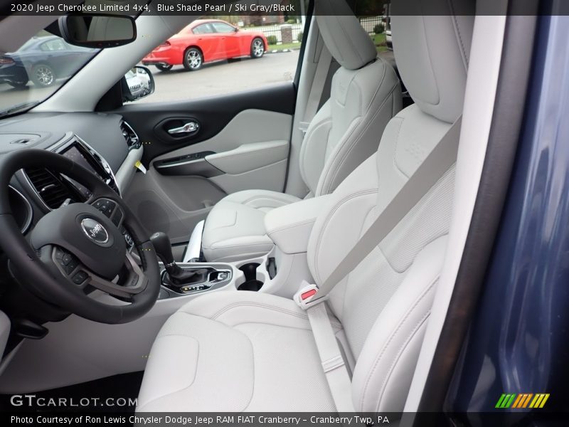 Front Seat of 2020 Cherokee Limited 4x4