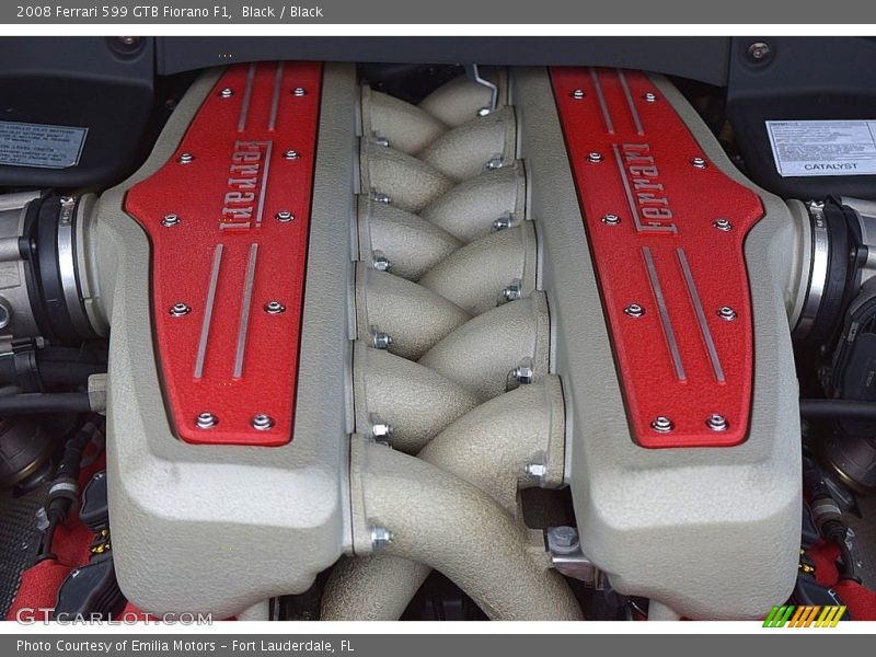  2008 599 GTB Fiorano F1 Engine - 6.0 Liter DOHC 48-Valve VVT V12