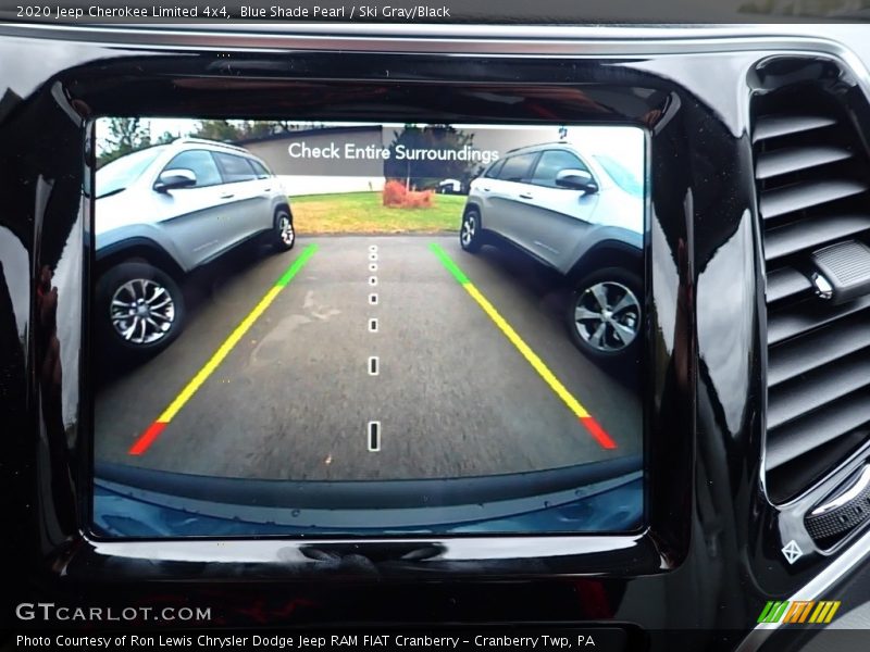 Blue Shade Pearl / Ski Gray/Black 2020 Jeep Cherokee Limited 4x4